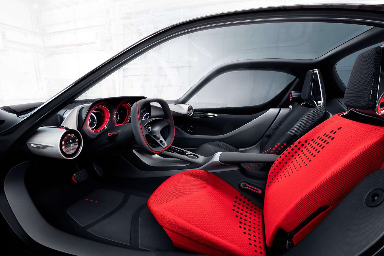 Opel GT Concept unutrasnjost