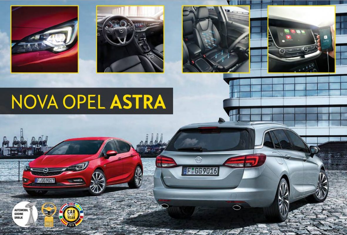 Majska promocija nove Opel Astre